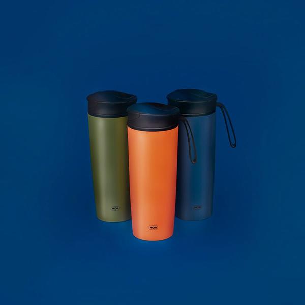 Imagem de Copo Antiqueda 450ml Coffee To Go - Laranja