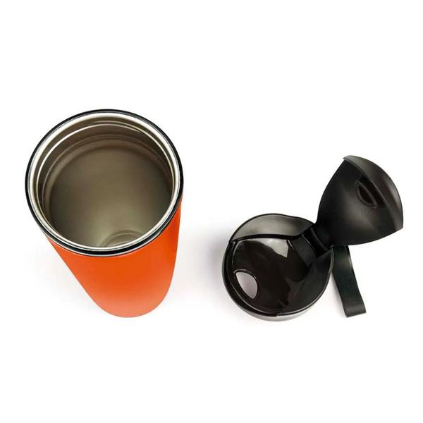 Imagem de Copo Antiqueda Aço Inox 450ml Coffee To Go Mor Laranja