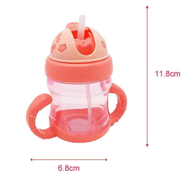Copo Antivamento Com Alça Canudo Treinamento Infantil - Tesla Store Imagem de Copo Antivamento Com Alça Canudo Treinamento Infantil