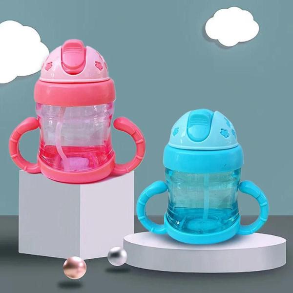 Copo Antivamento Com Alça Canudo Treinamento Infantil - Tesla Store Imagem de Copo Antivamento Com Alça Canudo Treinamento Infantil