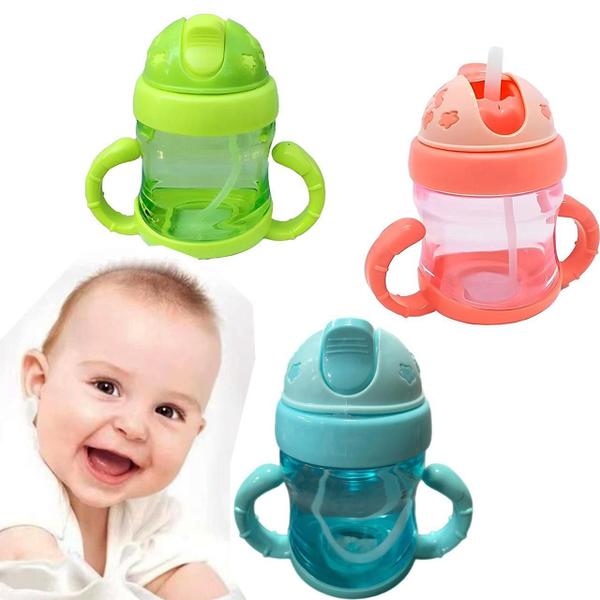 Copo Antivamento Com Alça Canudo Treinamento Infantil - Tesla Store Imagem de Copo Antivamento Com Alça Canudo Treinamento Infantil