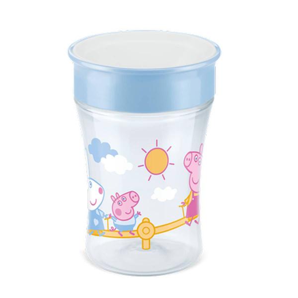 Imagem de Copo Antivazamento Magic Cup 360 Peppa Pig 230ml Neutro NUK