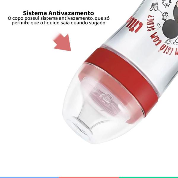 Imagem de Copo Bebê Bico Silicone 300Ml +12M Evolution Mickey Lillo