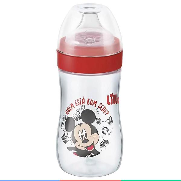 Imagem de Copo Bebê Bico Silicone 300Ml +12M Evolution Mickey Lillo