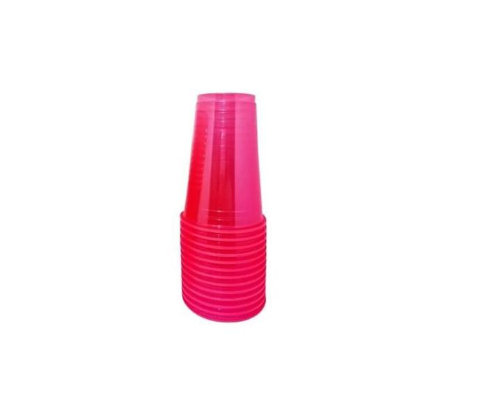 Imagem de Copo Biodegradável Para Drink 300Ml Rosa Neon - 150 Unid