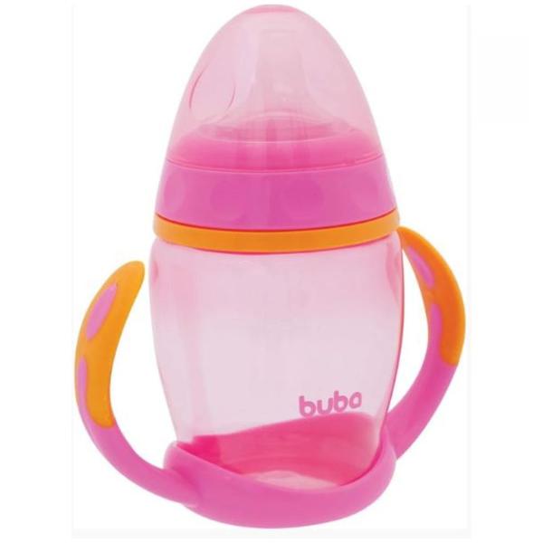 Imagem de Copo Buba 250ml c/ Alça Removível 6m+ Rosa 12635