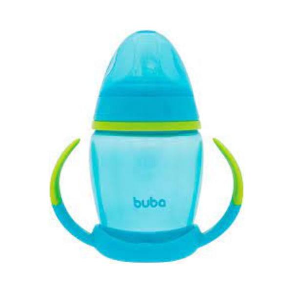 Imagem de Copo C/ Alça Removível Buba +6m 250ml Masculino Azul/Verde 12636