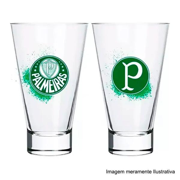 Imagem de Copo Caipirinha Long Drink 420ml Palmeiras 762338 - Allmix