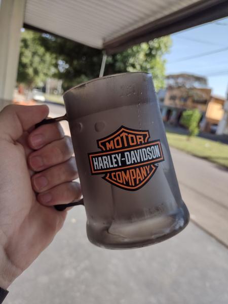 Imagem de Copo Caneca Gel Congelante Chopp Cerveja Bebidas Harley Davidson 300ml