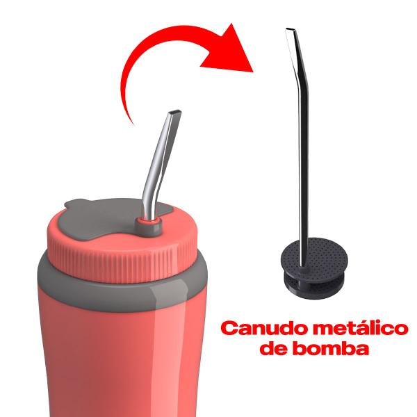 Imagem de Copo Caneca Térmico Tererê Chimarrão Café Chá 650ml