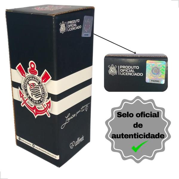 Imagem de Copo Cerveja Chopp Tulipa Corinthians Licenciado 300ml