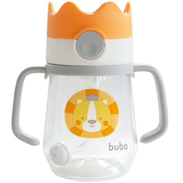 Imagem de Copo com Alça Coroa Laranja 240ml Buba 14457