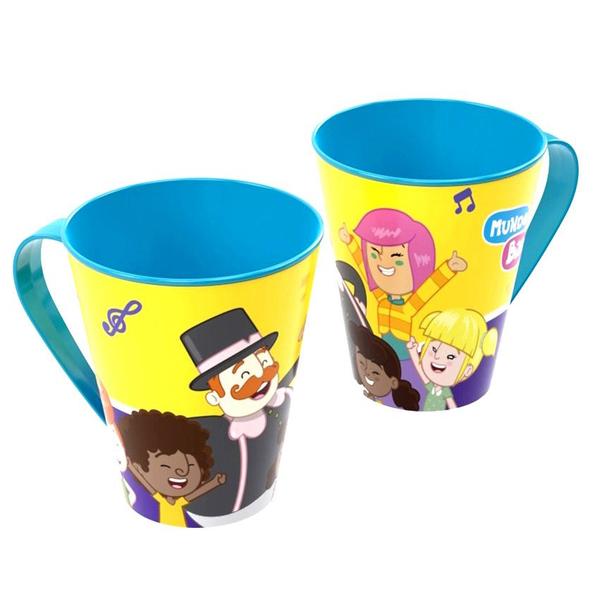 Copo com Alça do Mundo Bita 360ml Infantil Livre BPA - 1 Unidade - Plasútil Imagem de Copo com Alça do Mundo Bita 360ml Infantil Livre BPA - 1 Unidade