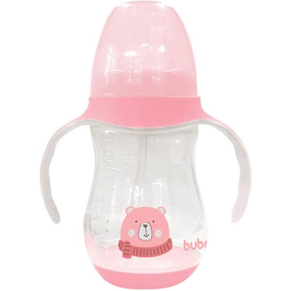 Imagem de Copo com alca ursinho rosa 250ml buba