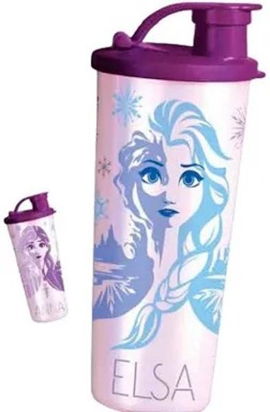 Imagem de Copo com bico infantil princesa frozen 470 ml da tupperware 