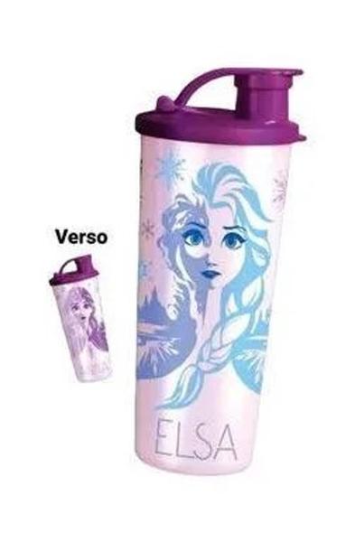 Imagem de Copo com bico infantil princesa frozen 470 ml da tupperware 