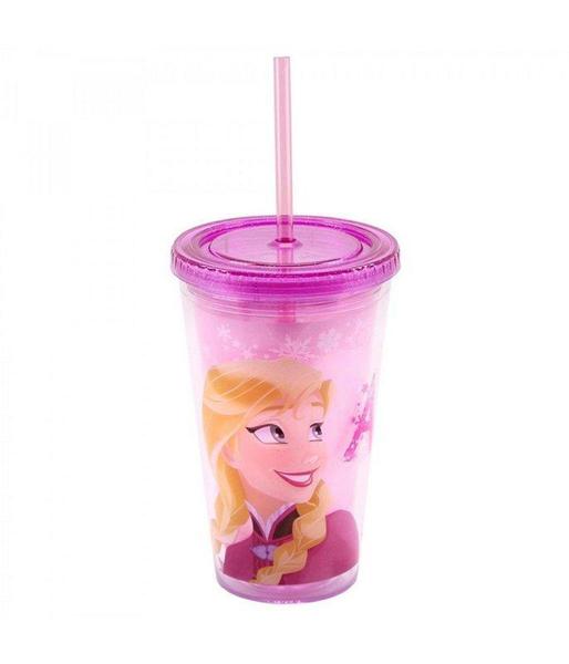 Imagem de Copo Com Canudo Anna 450ml Frozen - Disney