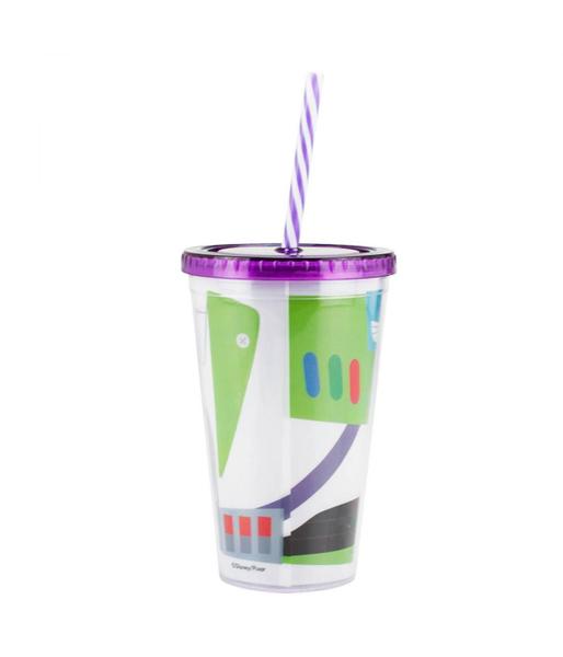 Imagem de Copo Com Canudo Buzz Lightyear Toy Story 450Ml - Disney