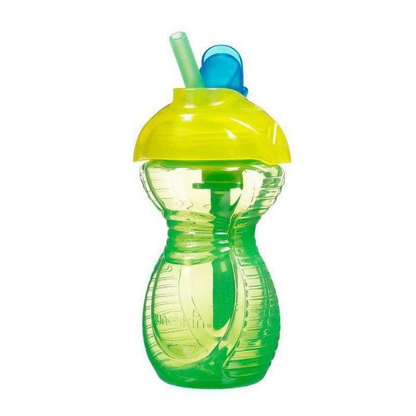 Imagem de Copo Com Canudo Click Lock 266 Ml Verde - Munchkin