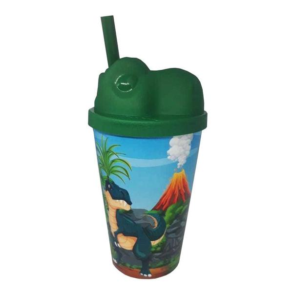 Imagem de Copo com Canudo Dinossauro Baby - 350ml