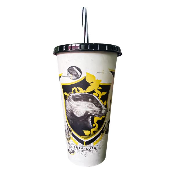 Imagem de Copo com Canudo Harry Potter Hogwarts - 700ml