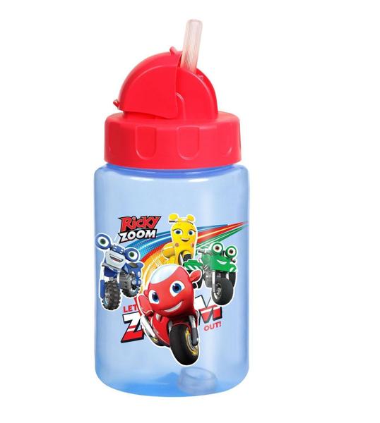 Imagem de Copo Com Canudo Retrátil Ricky Zoom 340 Ml Babygo