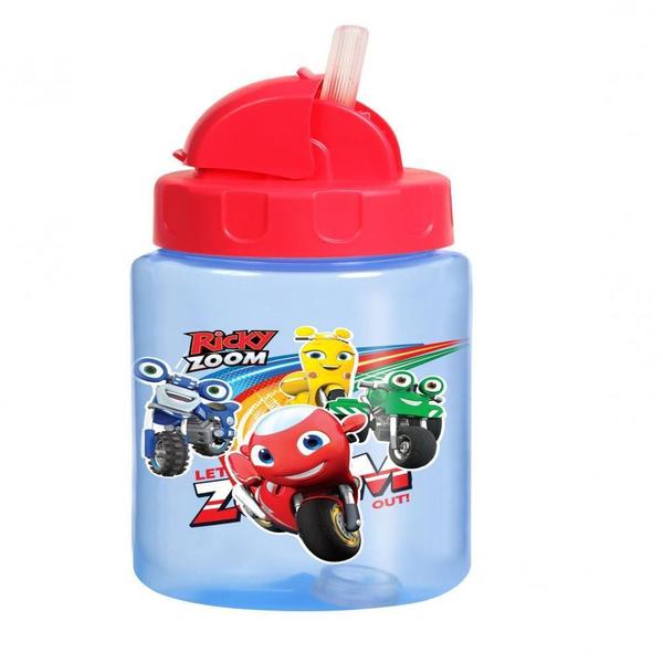 Imagem de Copo Com Canudo Retrátil Ricky Zoom 340 Ml Babygo