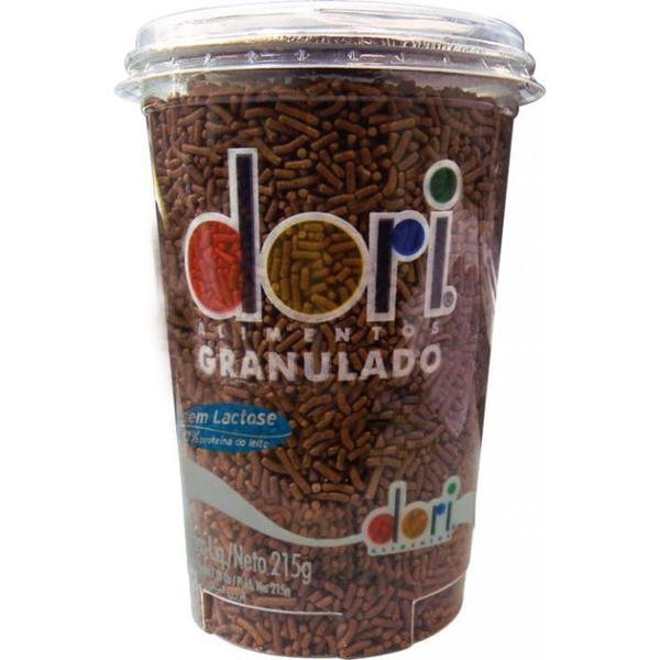 Copo com Granulado Dori Chocolate ao Leite Macio com 215g Imagem de Copo com Granulado Dori Chocolate ao Leite Macio com 215g
