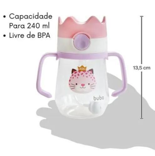 Imagem de Copo Com Valvula Anticolica Coroa Onça - Buba