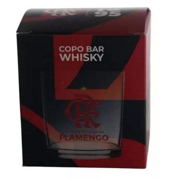 Imagem de Copo cylinder rocks 305 ml flamengo luva com 1 (7898919015801) - AllMix