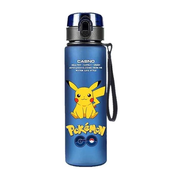 Imagem de Copo de Água Infantil Pikachu Pokémon - 560ml - Garrafa Esportiva Portátil