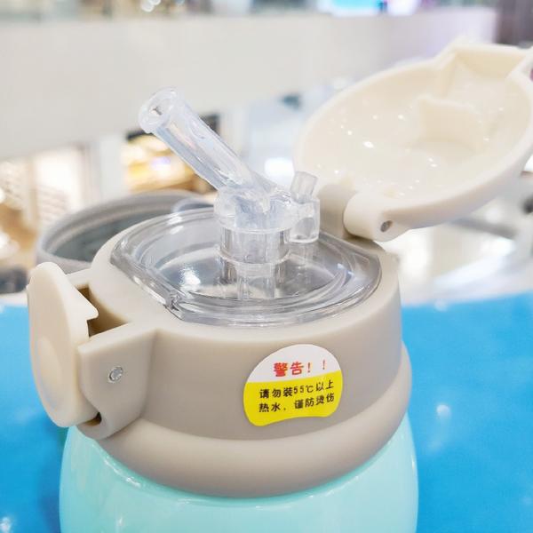Copo de alimentação de bebê de 550 ml, garrafa térmica de le - Wokex Imagem de Copo de alimentação de bebê de 550 ml, garrafa térmica de le