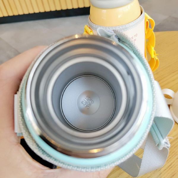 Copo de alimentação de bebê de 550 ml, garrafa térmica de le - Wokex Imagem de Copo de alimentação de bebê de 550 ml, garrafa térmica de le