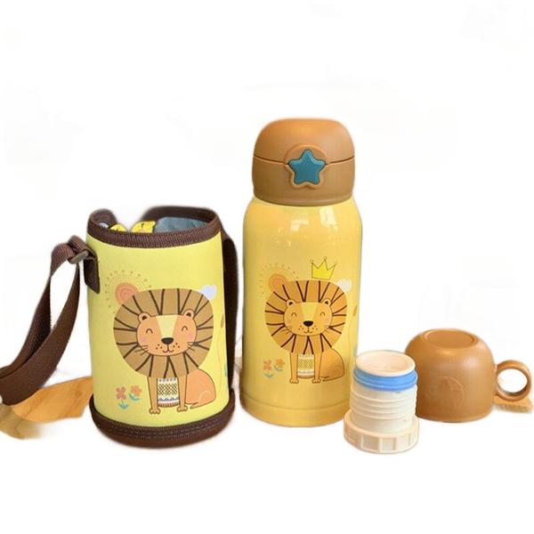 Copo de alimentação de bebê de 550 ml, garrafa térmica de le - Wokex Imagem de Copo de alimentação de bebê de 550 ml, garrafa térmica de le