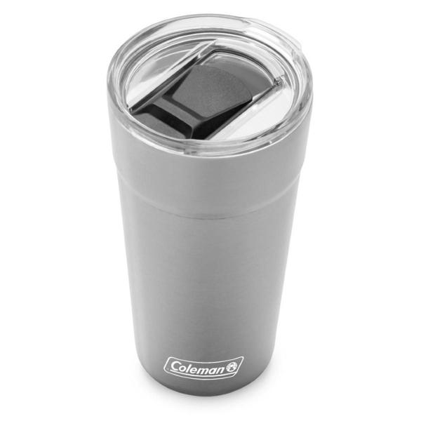 Imagem de Copo de Cerveja Térmico Inox Com Tampa 600ml  Coleman