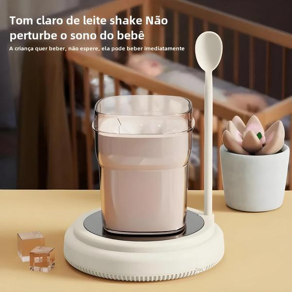 Imagem de Copo de Mistura Automático Portátil com Carregamento USB - Agitador Elétrico para Café e Leite