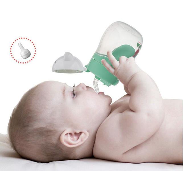 Copo de palha infantil bonito de 270ml com alças duplas baby feeding learning drinking bottle Kids Water Sippy Cups Xícaras (Verde) - HTTN Imagem de Copo de palha infantil bonito de 270ml com alças duplas baby feeding learning drinking bottle Kids Water Sippy Cups Xícaras (Verde)