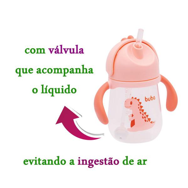 Copo De Transição Com Canudo E Válvula Buba 240 Ml Imagem de Copo De Transição Com Canudo E Válvula Buba 240 Ml