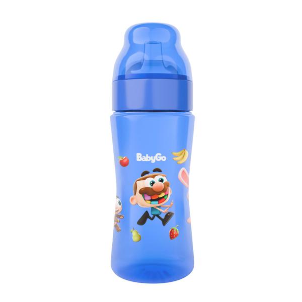 Imagem de Copo De Transição Infantil C/ Bico de Silicone e Tampa 330ml José Comilão BabyGo