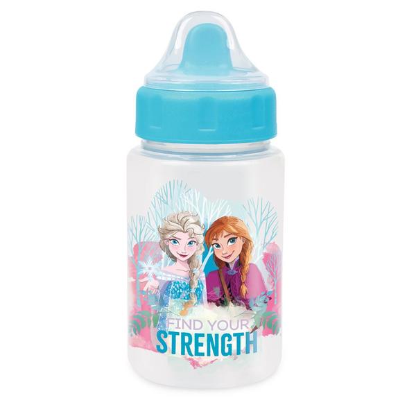 Copo De Transição Infantil Com Tampa Higiênica e Válvula Redutora de Pingos 340ml Azul Frozen Princesas Disney - BABYGO Imagem de Copo De Transição Infantil Com Tampa Higiênica e Válvula Redutora de Pingos 340ml Azul Frozen Princesas Disney