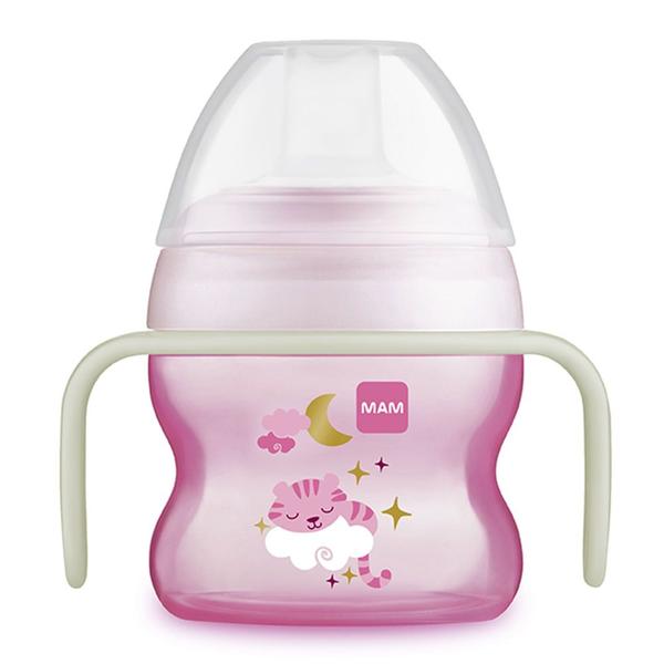 Imagem de Copo de Transição Mam Starter Night Rosa 150ml