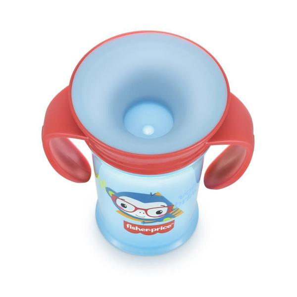 Copo de Treinamento 360 First Moments Azul Sweet - Bb1020 - Fisher Price Imagem de Copo de Treinamento 360 First Moments Azul Sweet - Bb1020