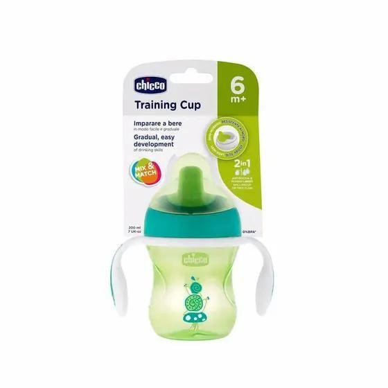 Imagem de Copo de Treinamento 6m+ Chicco Verde 200ml