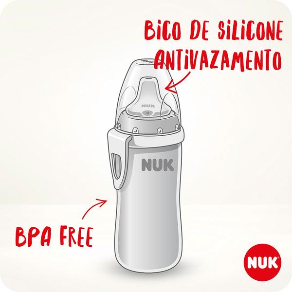 Imagem de Copo De Treinamento Antivazamento Active Cup 300ml Rosa NUK