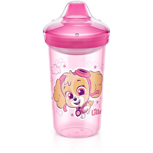 Copo de Treinamento Antivazamento Patrulha Canina MAX 320ML - Lillo Imagem de Copo de Treinamento Antivazamento Patrulha Canina MAX 320ML