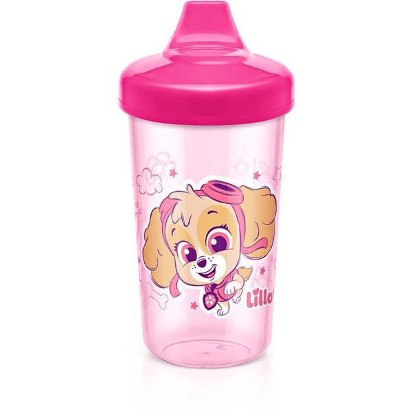 Copo de Treinamento Antivazamento Patrulha Canina MAX 320ML - Lillo Imagem de Copo de Treinamento Antivazamento Patrulha Canina MAX 320ML