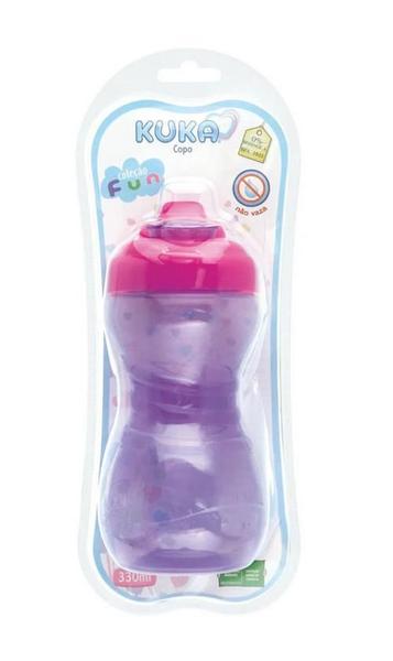 Imagem de Copo De Treinamento Bico Rigido Roxo 330 Ml - Kuka