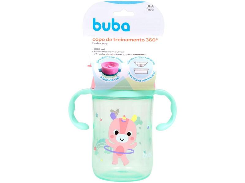 Copo de Treinamento com Alça 300ml Buba - 360º Bubazoo Unicórnio Imagem de Copo de Treinamento com Alça 300ml Buba - 360º Bubazoo Unicórnio