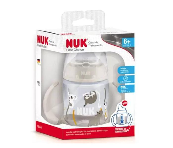 Imagem de Copo de Treinamento Com Alça Branco First Choice Nuk 150ml 6+