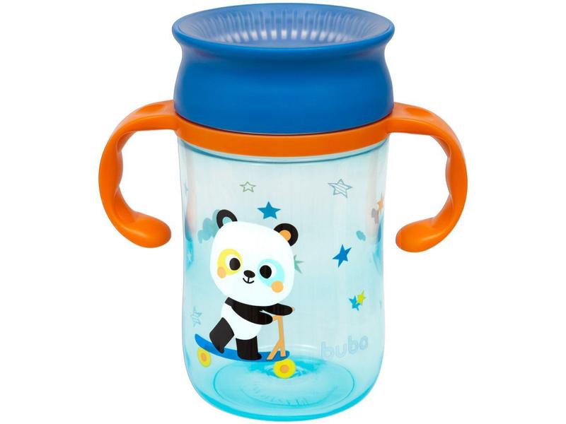 Copo de Treinamento com Alças 300ml Buba Panda Imagem de Copo de Treinamento com Alças 300ml Buba Panda
